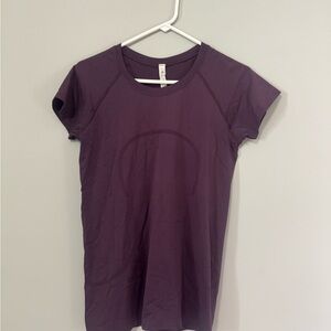 Lululemon Athletica Purple Swiftly Tech Fitted T-Shirt